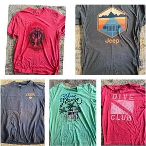 Bundle of Men’s Large t shirts